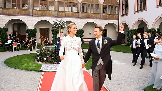 Hochzeitsvideo: Traumwochenende auf Schloss Tüßling